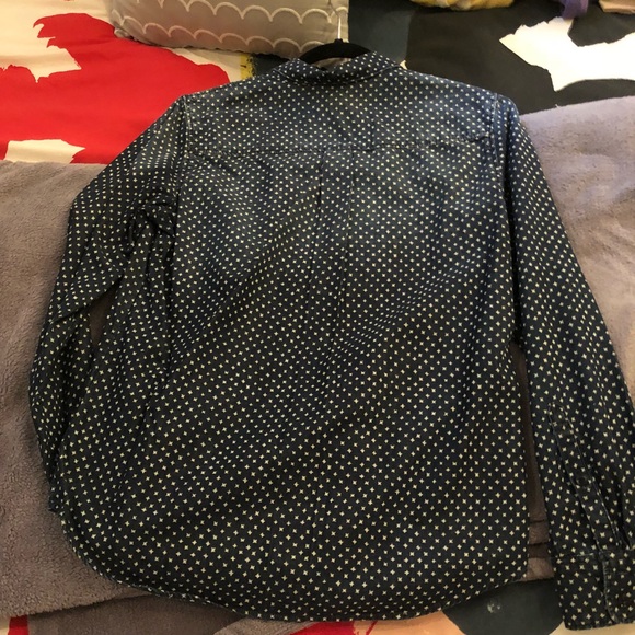 J. Crew Chambray shirt in Star Dot - Picture 4 of 7